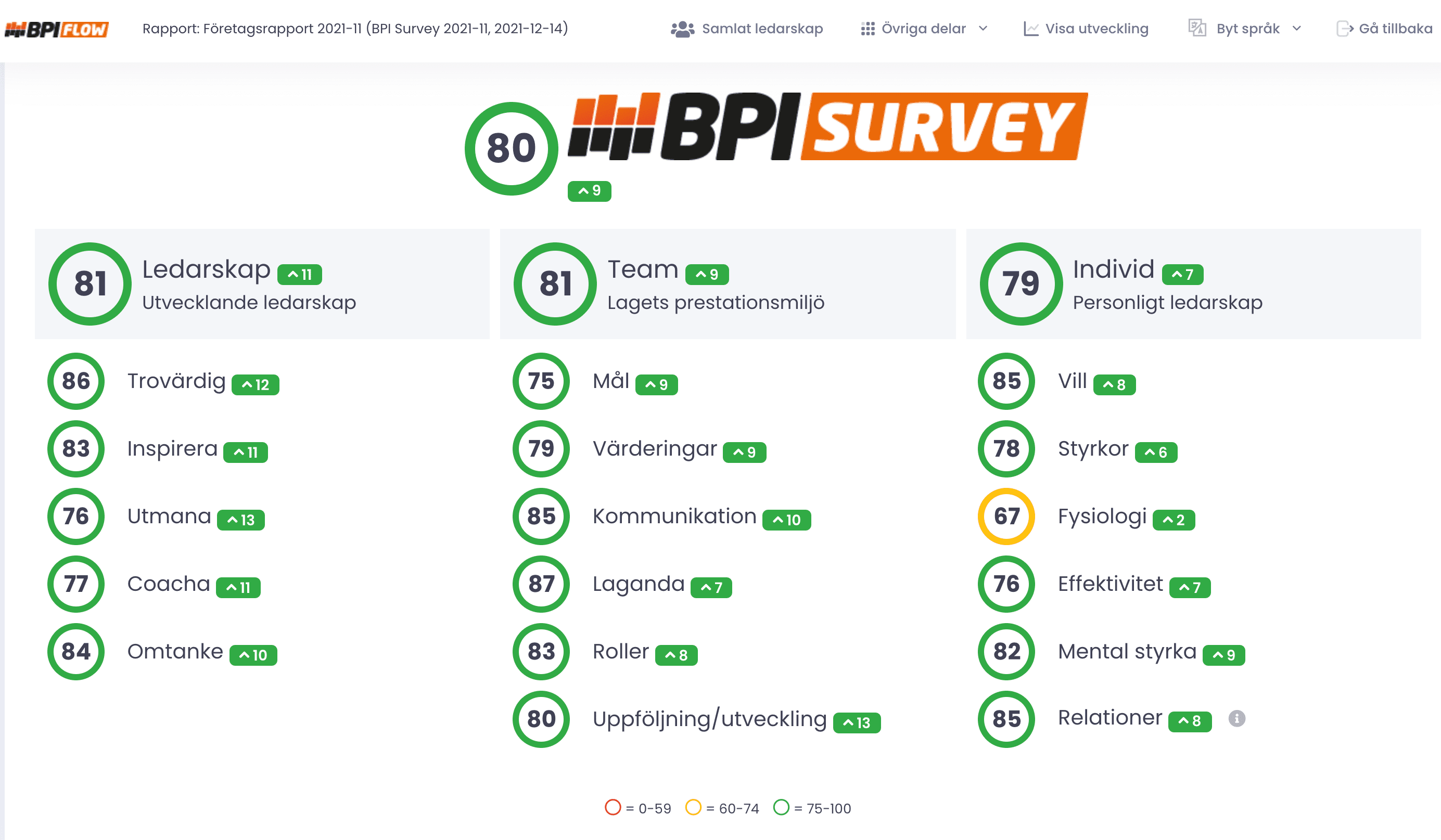 Ledarskap BPI Survey